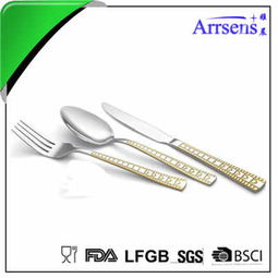外貿(mào)出口原單 不銹鋼酒店西餐 叉套裝 日用百貨